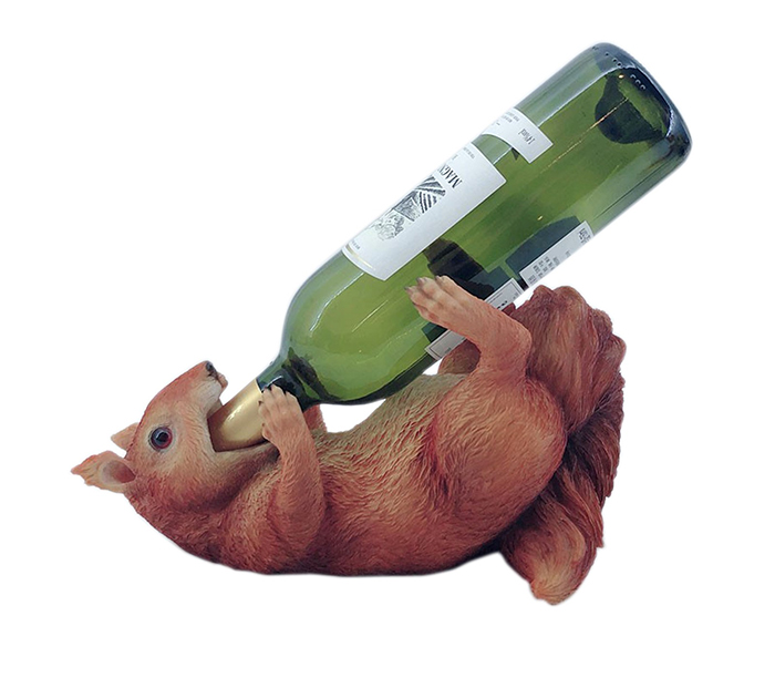 Squirrel Wine Holder